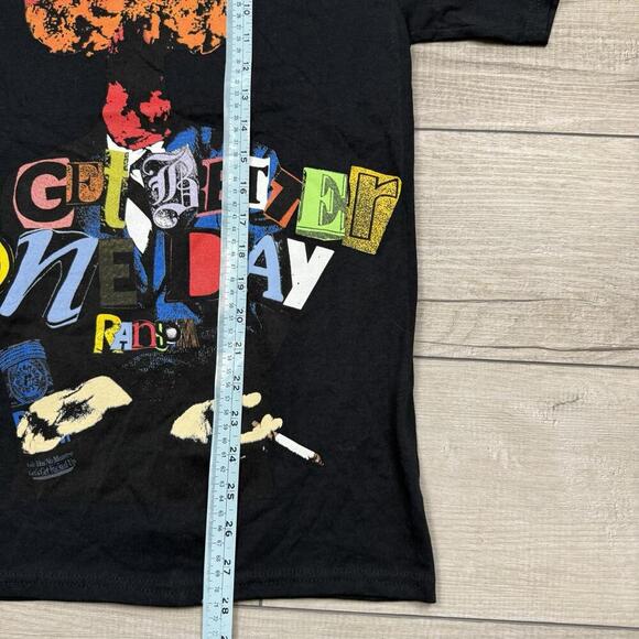 Rare Ransom Clothing Graphic Tee “I’ll Get Better One Day” T-Shirt Sz S USA Made - Picture 6 of 7